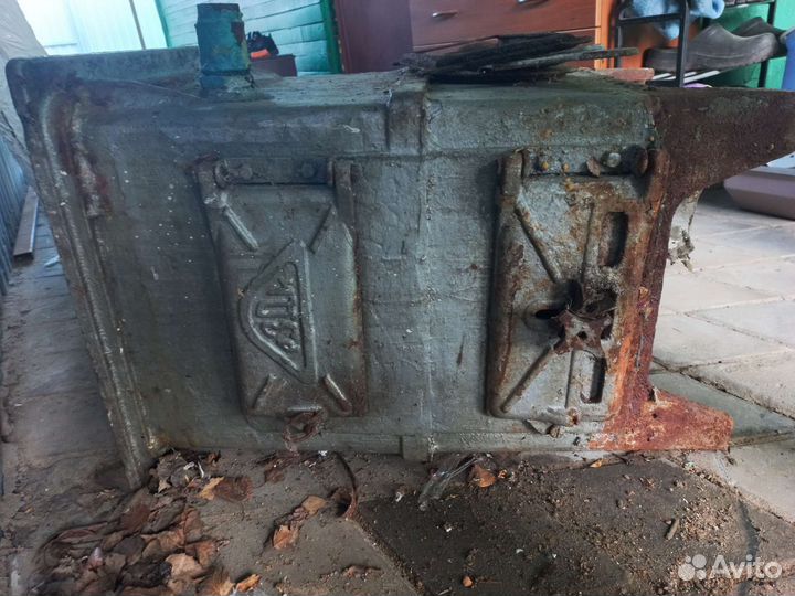 Печь буржуйка чугунная СССР