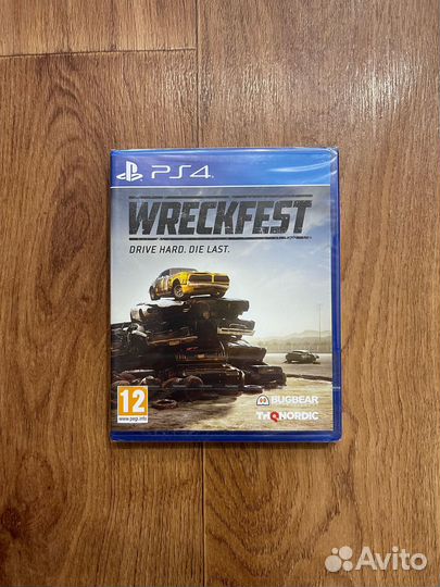 Wreckfest для Sony ps4. Новый