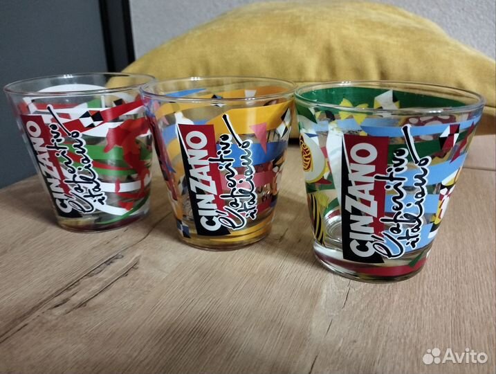 Стаканы cinzano