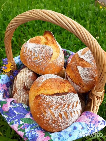 Закваска. Обучаю печь хлеб