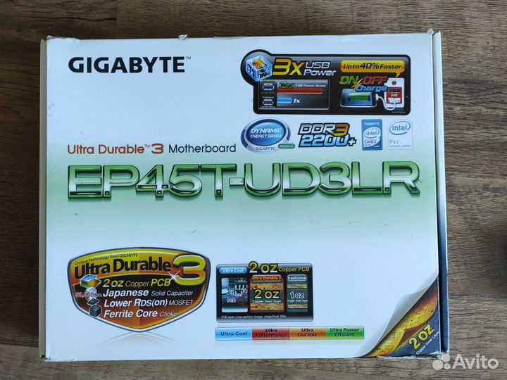 Материнская плата от Gigabyte EP45-T-UD3LR