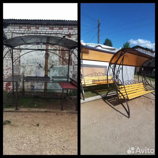 Навесы,веранды,крылечки,беседки,кованые изделия