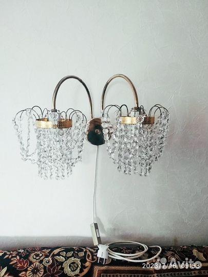 Люстра хрустальная богемия Чехия