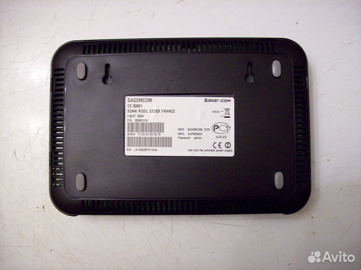 Роутер Sagemcom 3804 с Wi-Fi