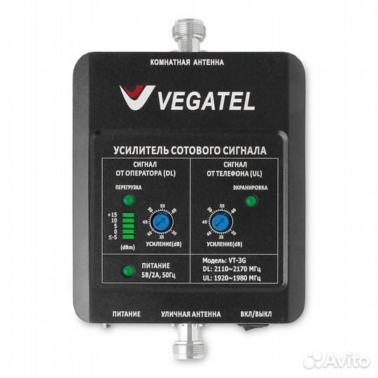 Комплект vegatel VT-3G-kit (14Y, LED)