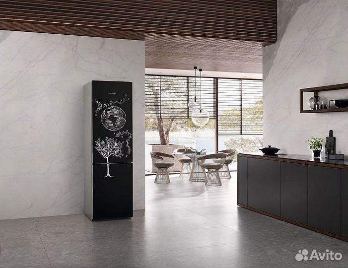 Холодильник miele KFN 4795 DD BlackBoard