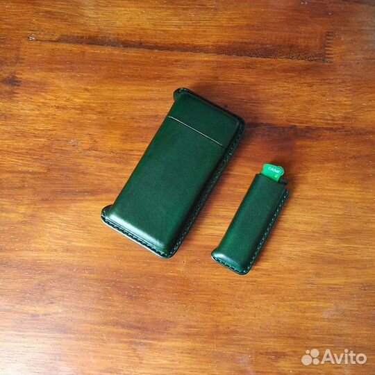 Лучший Портсигар из кожи для тонких сигарет