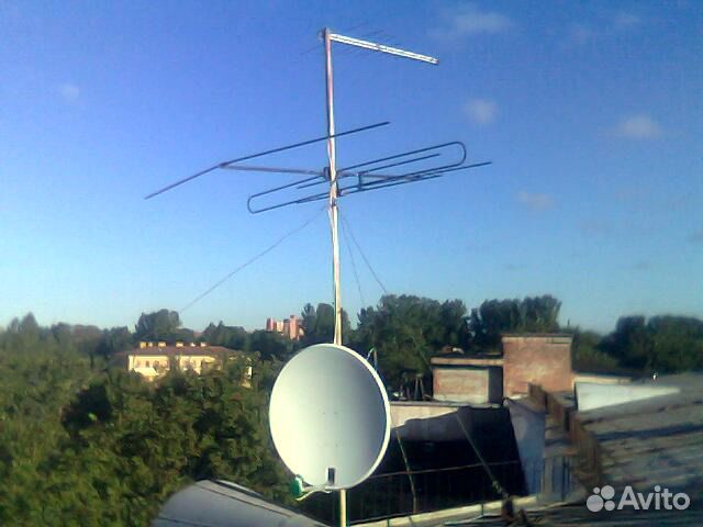 Установка наружных антенн