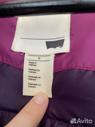 Куртка пуховик Levis