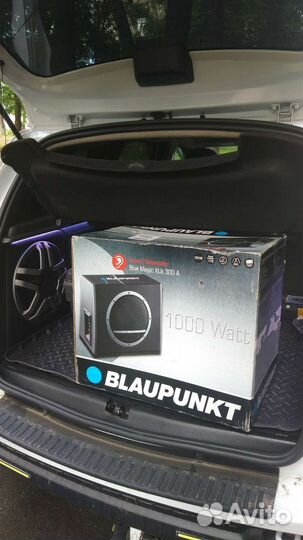Сабвуфер активный Blaupunkt XLb 300A (новый)