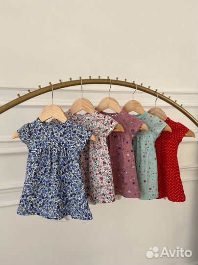 Платье боди для девочки 68 74 80 86