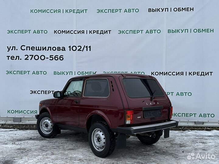 LADA 4x4 (Нива) 1.7 МТ, 2020, 46 935 км