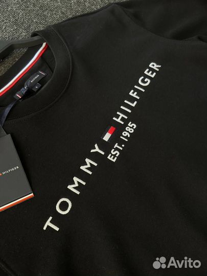 Свитшот Tommy Hilfiger черный 1985