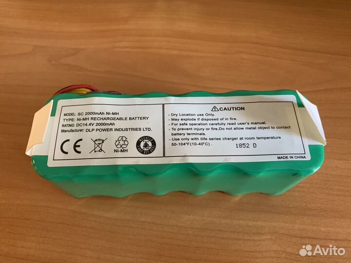 Аккумулятор для робота пылесоса