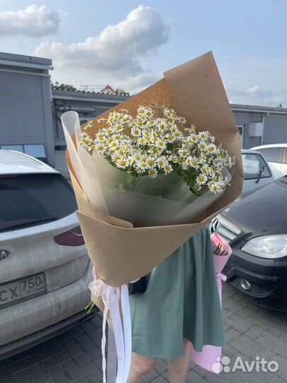 Букеты из ромашек