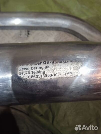 Силовые пороги. Обвес Schiessler № 3514VAL/1