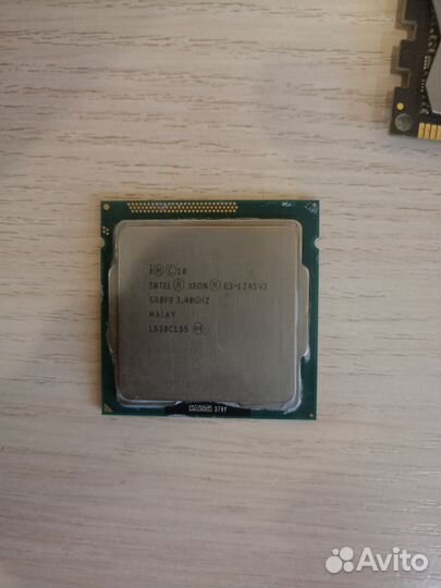Процессор Intel xeon e3-1245v2