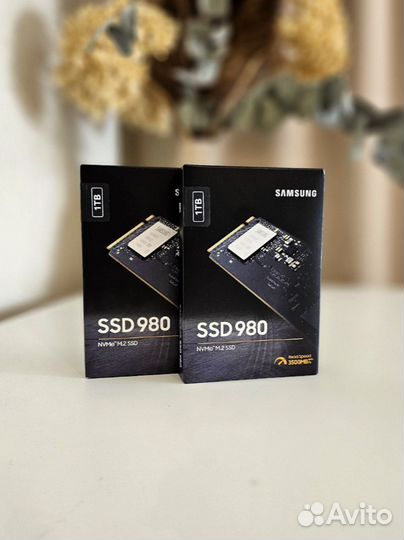 Новый Ssd Samsung 980 1Tb NVMe M.2 2280