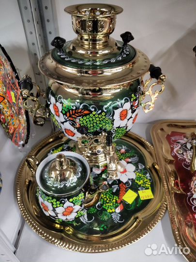 Самовар электрический 3 литра с чайником