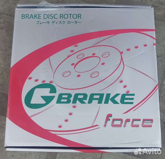 Диски тормозные G-break на Lexus RX