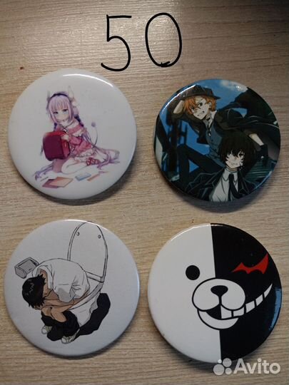 Аниме значки