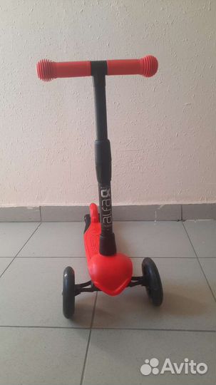 Самокат детский трехколесный Альфа
