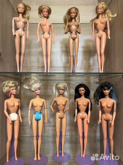 Куклы Барби 80х и 90х с дефектами