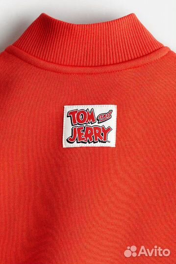 Новый тёплый бомбер h&m