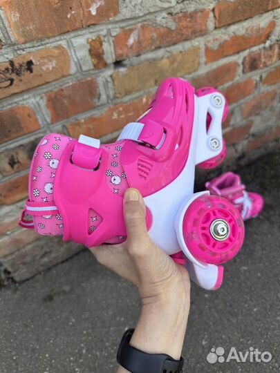 Ролики детские раздвижные 31-34