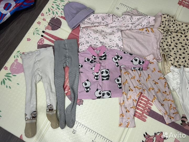 Пакет вещей на девочку 74