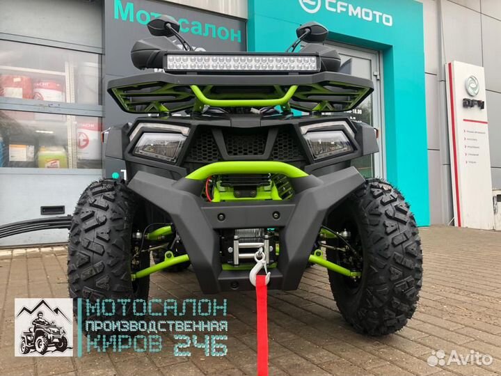 MotoLand 200 wild track x pro с лебедкой
