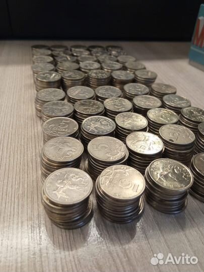 Монеты 5 копеек 1997-2007 годов