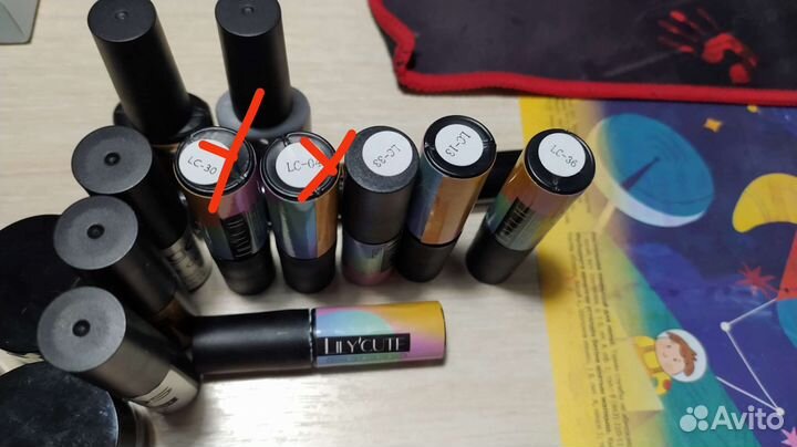 Гель-лак, формы, наклейки