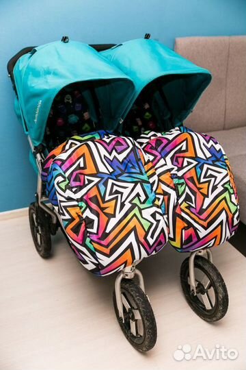 Коляска Bumbleride indie twin для двойни