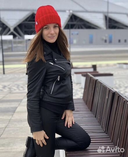 Шапка женская вязаная