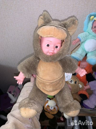 Мягкие пупсики в костюмчиках