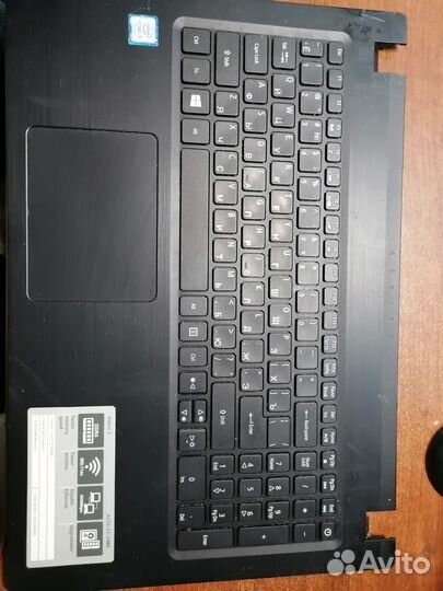 Топкейс + поддон от ноутбука Acer Aspire 3 A315-51