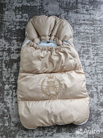 Конверт зимний для новорожденных