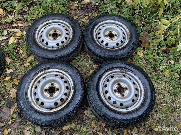 Колеса зимние 4х100 185/65/14 на все авто