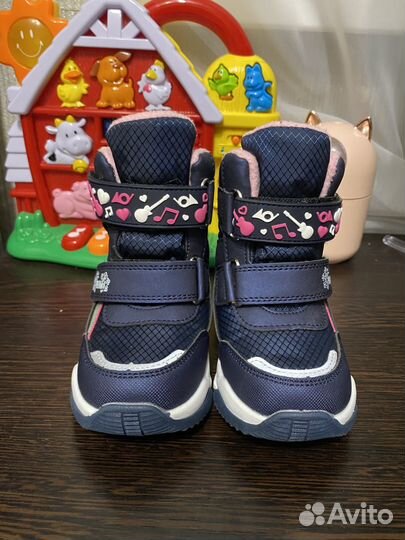 Ботинки зимние для девочки 22 размер