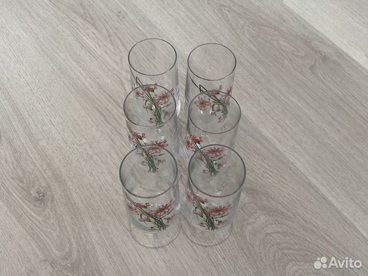 Набор бокалов СССР