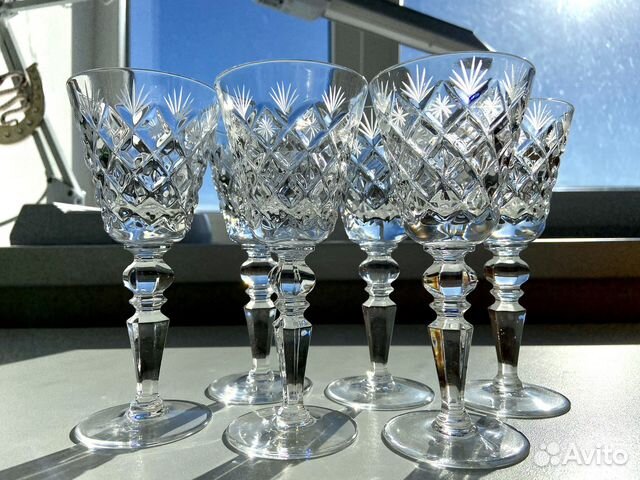 Фужеры хрустальные бокалы СССР