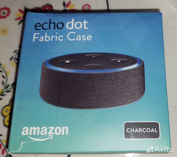 Чехол для акустики Amazon Echo Dot черный