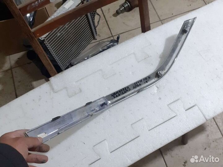 Накладка заднего бампера правая Santa Fe 4