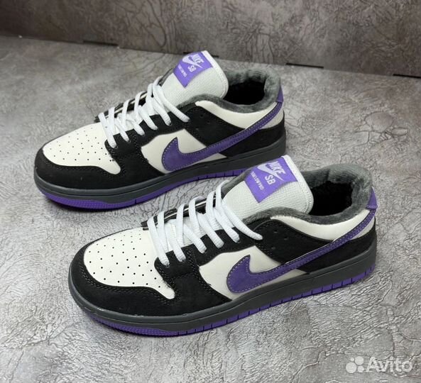 Кроссовки зимние Nike SB dunk low pro