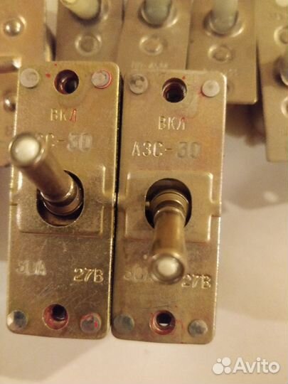 2пп- 45 27В 20А и пп- 45 27В 15А(35А); АЗС- 30А27в