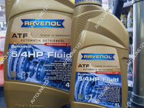 Трансмиссионное масло ravenol ATF 5/4 HP 4л