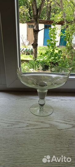 Вазы хрустальные СССР