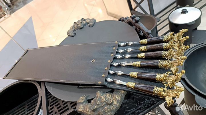 Шампура ручной работы, шампурницы