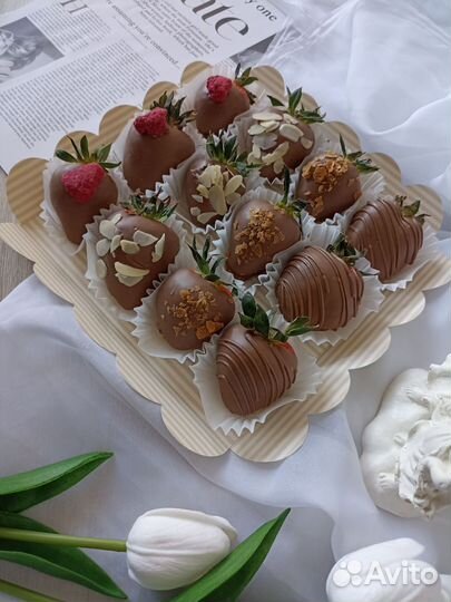 Клубника в шоколаде